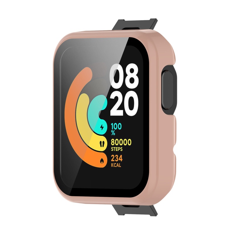 Iwo Ốp Bảo Vệ Mặt Đồng Hồ + Kính Cường Lực Cho Mi Watch Lite/Redmi Watch