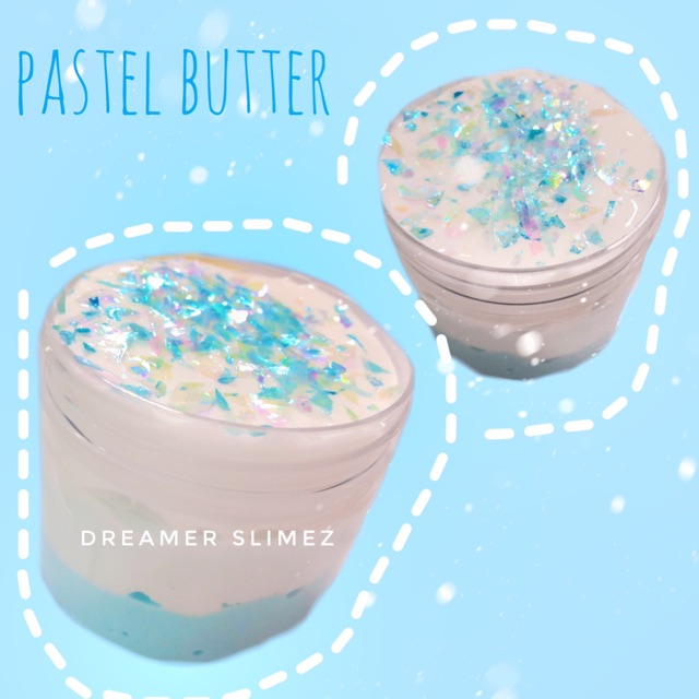 PASTEL BUTTER SLIME 💬 - Slime bơ siêu mềm mịn - Slime bơ màu Ombre