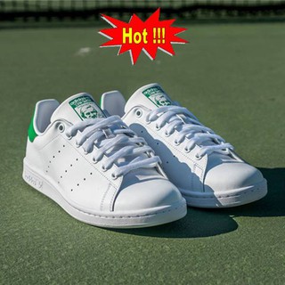 Freeship Giày Sneaker ADd Stan Smith gót xanh