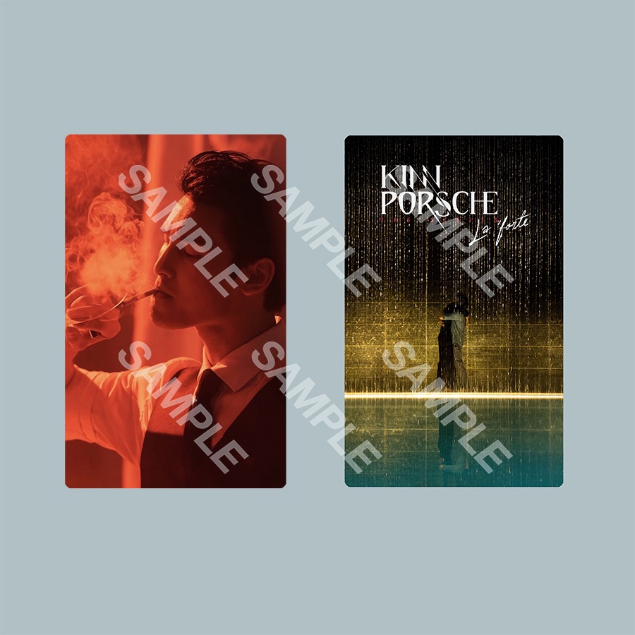 Ảnh card bo góc in hình KinnPorsche The Series La 'forte Thiếu Gia Xã Hội Đen Yêu Tôi thẻ bo viền 5*8cm 1 tấm