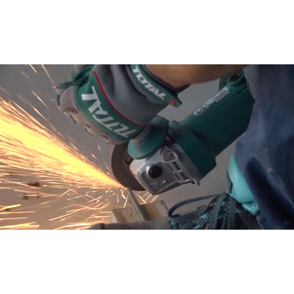 Máy mài góc 710W Trục 100/110mm CHÍNH HÃNG TG1071008 - Máy mơn, Máy mài cầm tay, Máy cắt Sắt/ Gỗ/ Đá TOTAL TOOLS WORLD