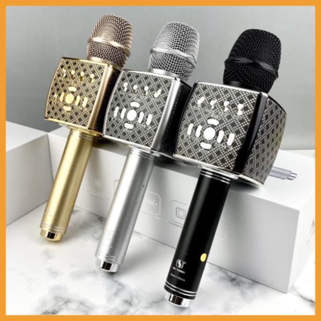 ⚡Giá Rẻ⚡ Micro Karaoke YS 95 kết nối bluetooth Tích Hợp Loa Bass Không Dây Dùng Hát Tại Nhà Hoặc Livetream