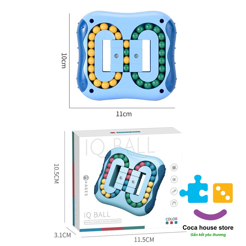 Rubik Biến Thể - Rubik Bi Phiên Bản Upgrade Rèn Luyện Trí Não, Giảm Stress – Đồ chơi cho bé rubic hạt đậu ma thuật