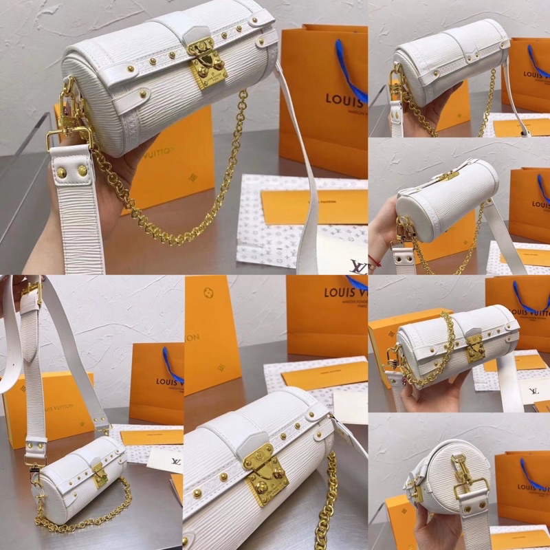 Túi xách LV trunk nam nữ dáng trống cao cấp fullbox hàng đẹp chất lượng siêu hot - Thedomo