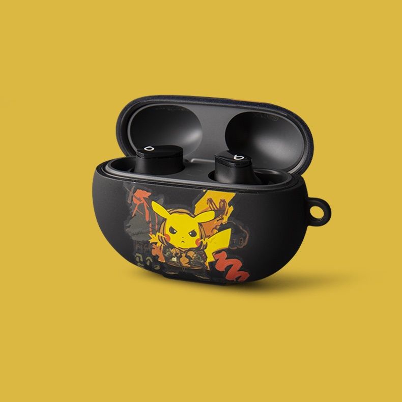 Vỏ Bảo Vệ Hộp Sạc Tai nghe không dây Beats Studio Buds Bằng Silicon Chống Sốc Dễ Thương