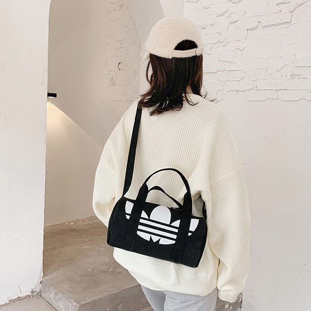 Túi trống đeo chéo ZADA vải canvas phong cách thời trang thể thao trẻ trung