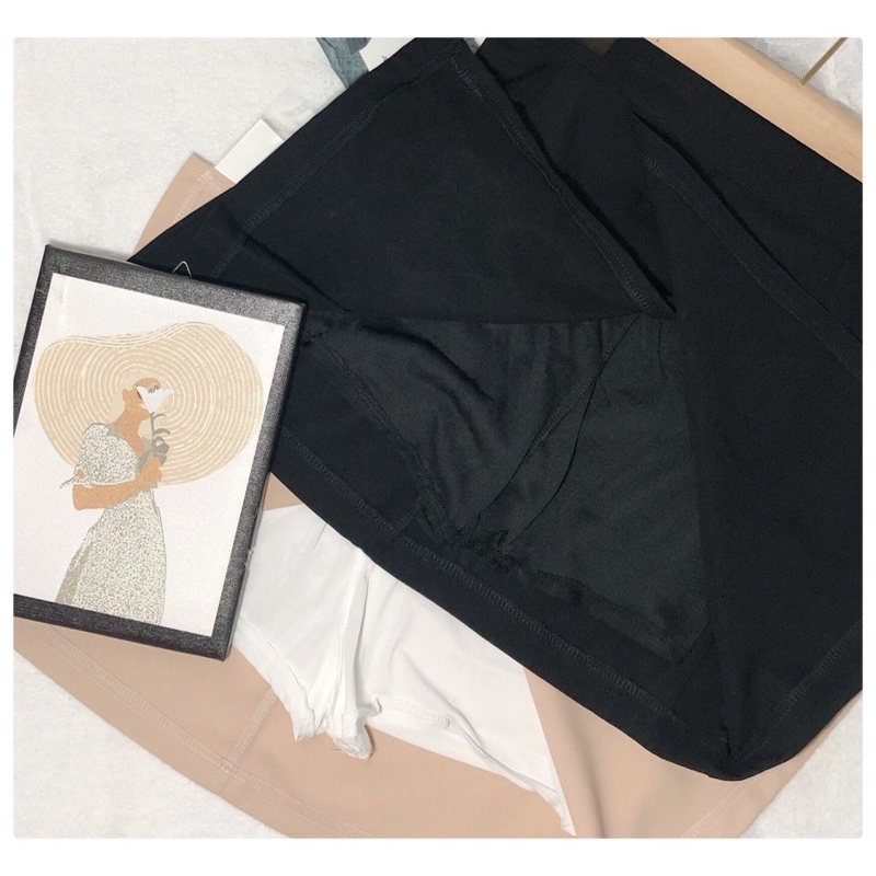 Chân váy chữ A công sở xẻ tà, Chân váy nữ ngắn lưng cao 2 lớp có quần trong chất đẹp – (CV05) | BigBuy360 - bigbuy360.vn