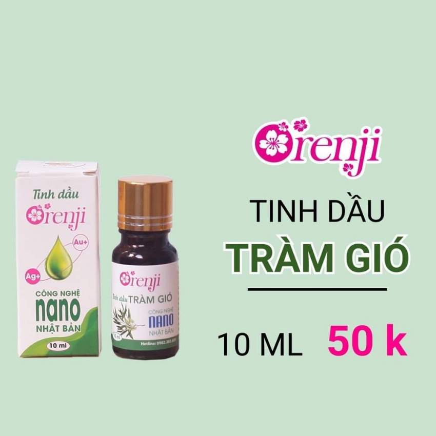 Tinh dầu thiên nhiên Orenji lọ 10ml dùng cho máy khuếch tán, thơm phòng.