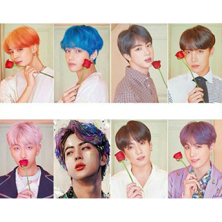 Tranh đính đá chân dung thành viên BTS (có nhận đính hộ)