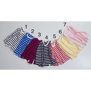 Áo cotton dài tay kẻ BTBG