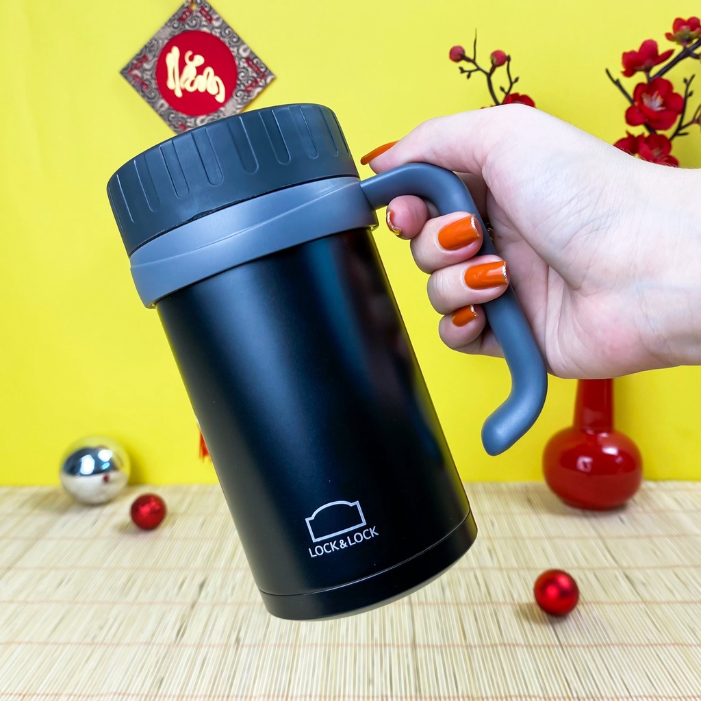 Bình giữ nhiệt nóng lạnh Lock&Lock Basic Table Mug 500ml LHC9002
