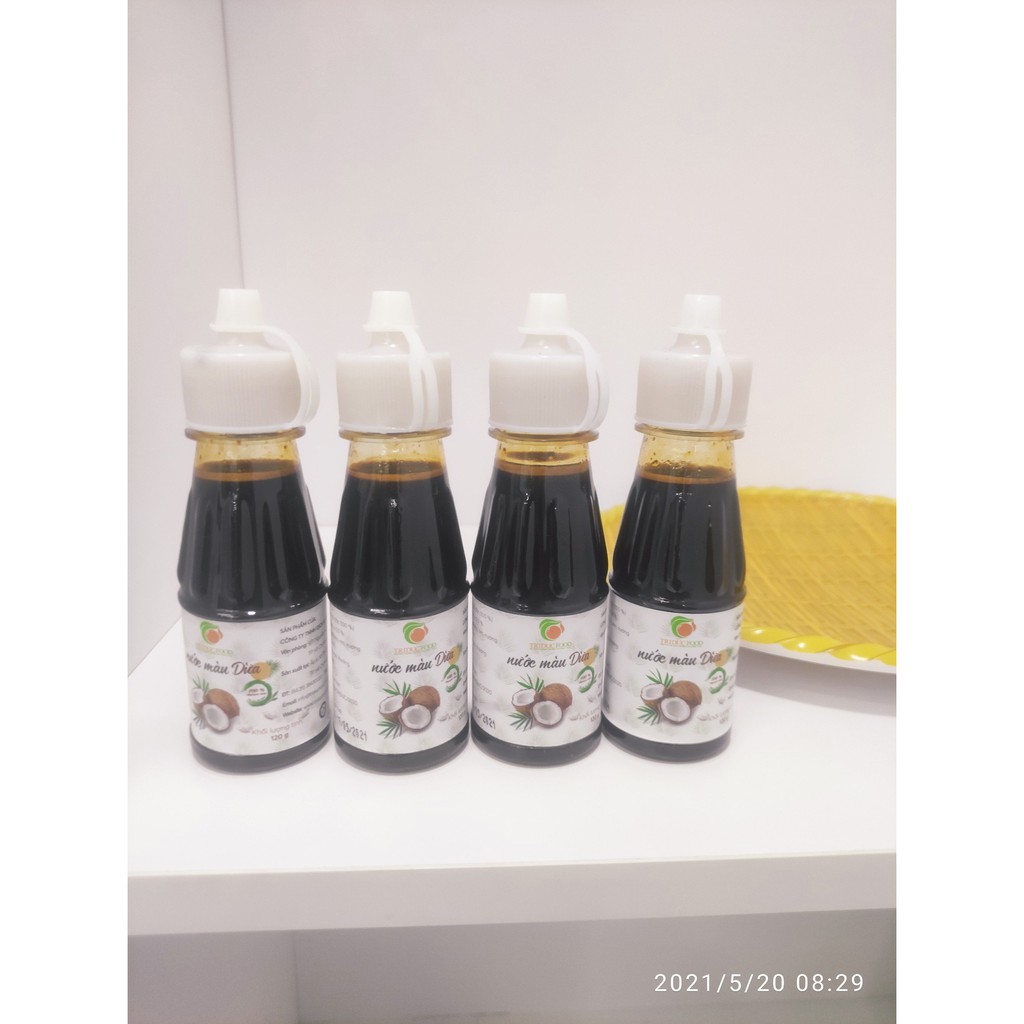 Natural Nước màu Dừa nguyên chất 100% tự nhiên