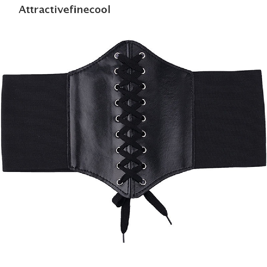 Đai Nịt Bụng Da Pu Co Dãn Định Hình Eo Cho Nữ