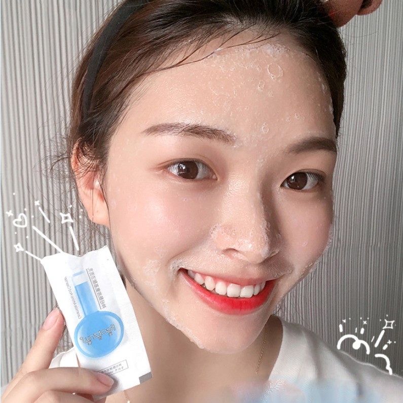 Sữa rửa mặt Feotznw Ceramide Amino Acid Cleanser dưỡng ẩm làm sạch lỗ chân lông 2.5ml