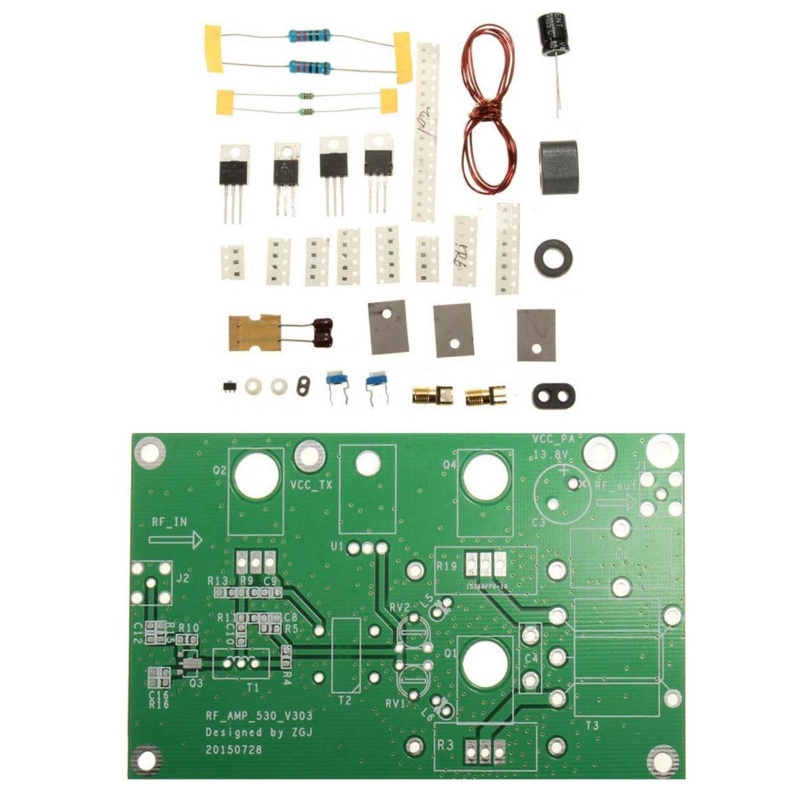 Thiết Bị Thu Phát Tín Hiệu Radio CW FM HF Tuyến Tính SSB AM Tuyến Tính Ngắn Dùng Cho Lò Vi Sóng