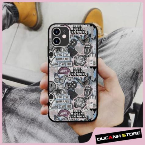 Ốp Lưng SAMSUNG hình Tìm Nơi Hạnh Phúc Và Ở Lại Đó collage viền vuông  cho các dòng iPhone PAP20210942