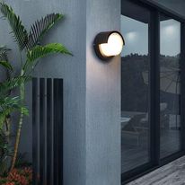 Đèn hắt tường led hộp vuông hoặc tròn, đèn ngoài trời bảo hành 1 năm
