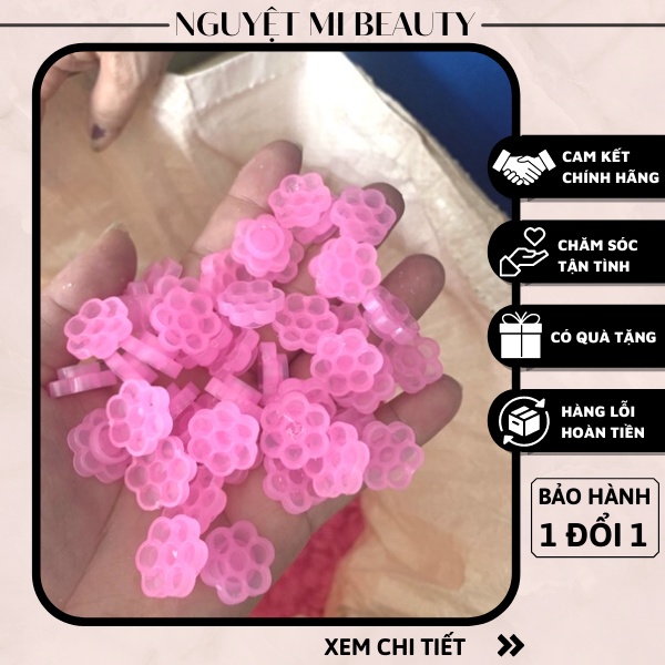 Nút keo hồng