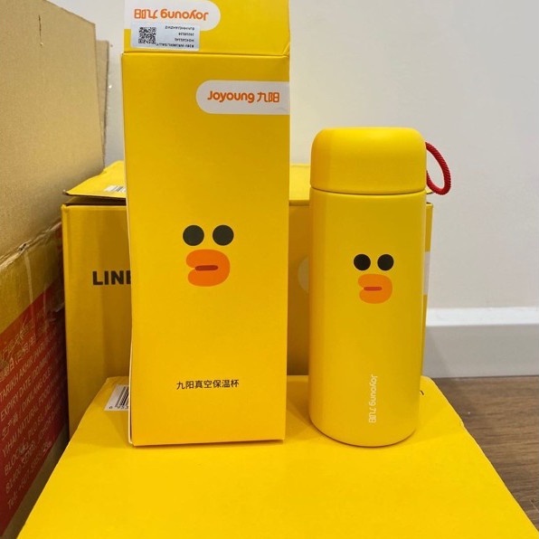 Bình Nước Giữ Nhiệt Hai lớp Lõi Inox304 Joyoung line friends [CMART GIA DỤNG TIỆN ÍCH]