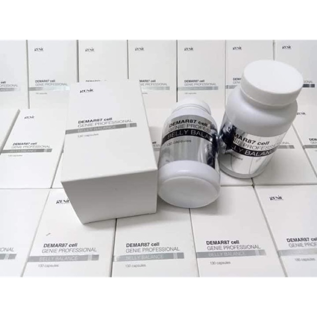 Viên uống tan mỡ bụng Genie Demar87 Cell Professional Belly Balance