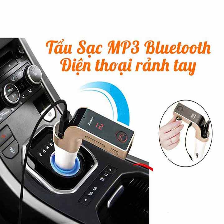 Tẩu Car G7 Sạc, nghe nhạc Bluetooth trên ô tô