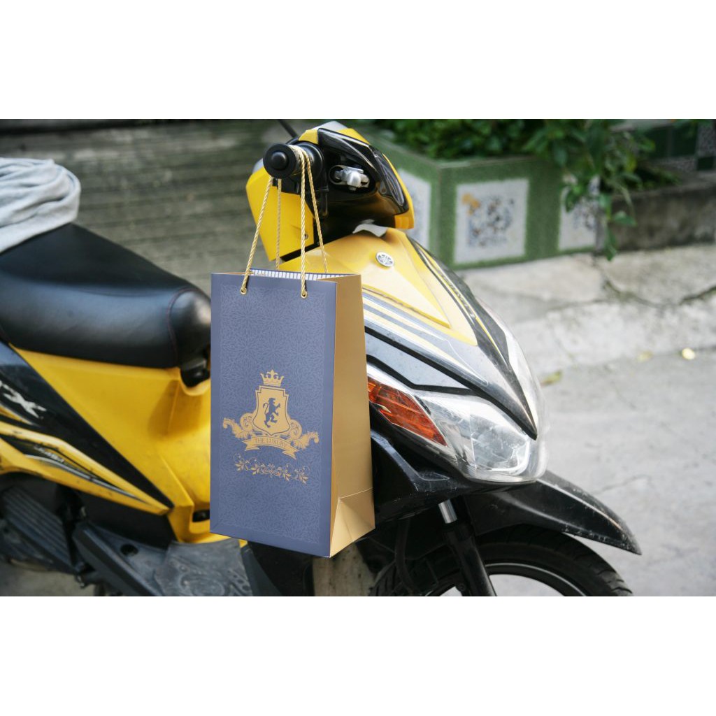 CHUYÊN SỈ_Mẫu 21 Combo 10 túi giấy đựng rượu size 35x19x12cm | BigBuy360 - bigbuy360.vn