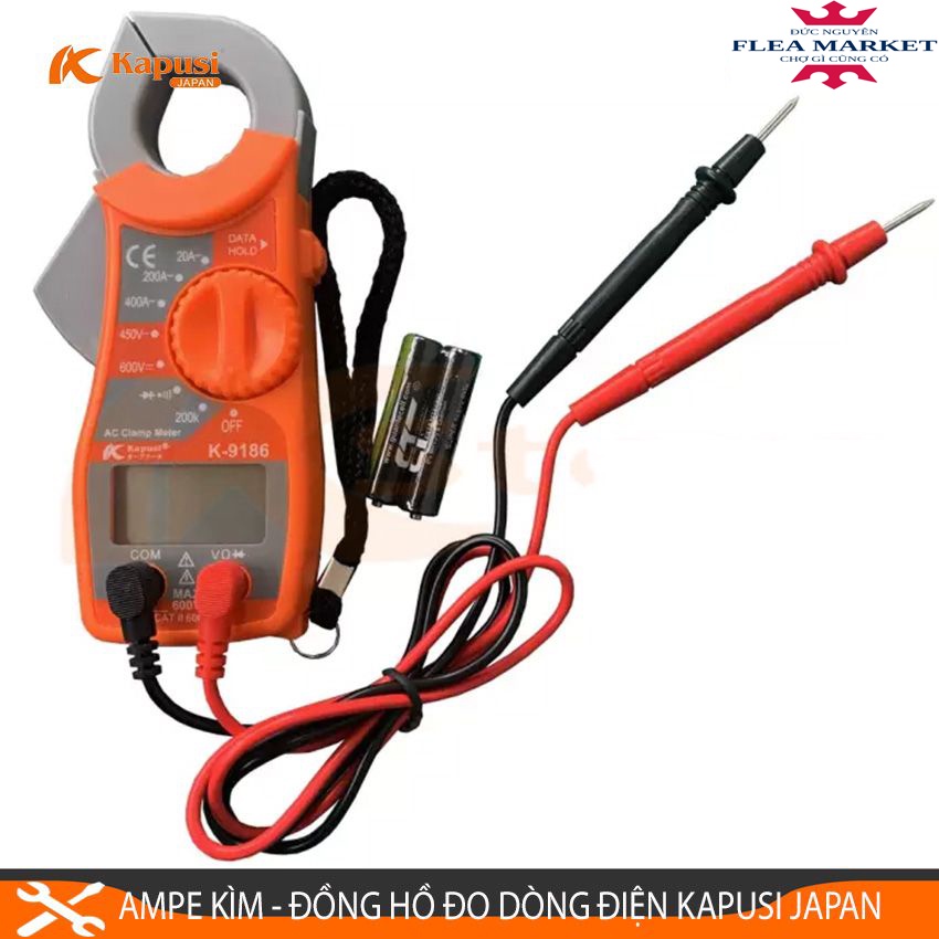 Ampe Kìm - Đồng Hồ Đo Điện Vạn Năng Kapusi Nhật KIM KHÍ ĐỨC NGUYEN