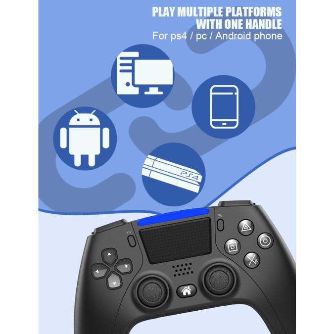 ✊Hà Nội✊Máy chơi game cầm tay 4 nút PS4/PS5 Hỗ Trợ Chơi Game PS/PC/FC Compact/Smart TV/Ipad/Mobile/IOS