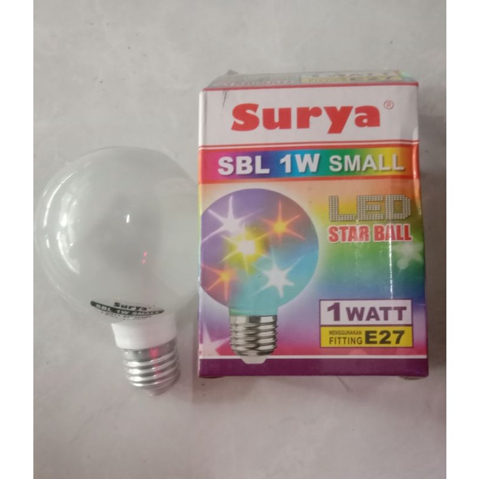 Đèn Led Bóng Ngôi Sao Sbl 1 Watt sall