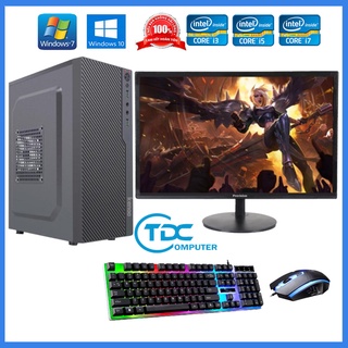 Mua Bộ máy tính để bàn Max PC + Màn hình Provision 19 inch Cấu hình core i3  i5 i7 Ram 8GB  SSD 240GB + Quà Tặng