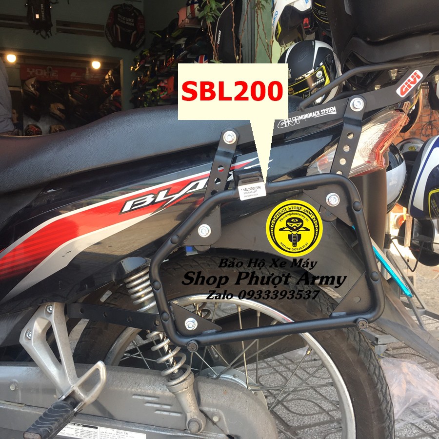 Baga Givi SBL2000 - Thùng hông E22N - E22N-S_OR các dòng xe