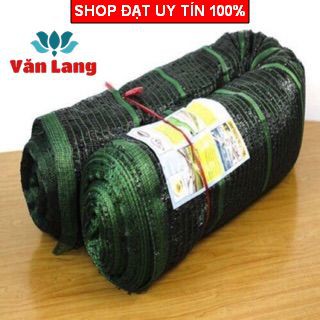 lưới che nắng thái khổ rộng 2m - dài 10m , che lan, che vườn màu xanh và màu đen - Chính Hãng