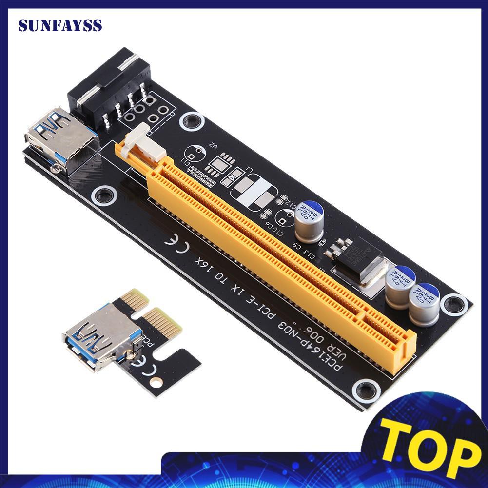 Card Chuyển Đổi Pci-E 1x Sang 16x