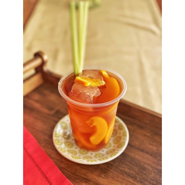Đào Ngâm Nước Đường Rich 825gram