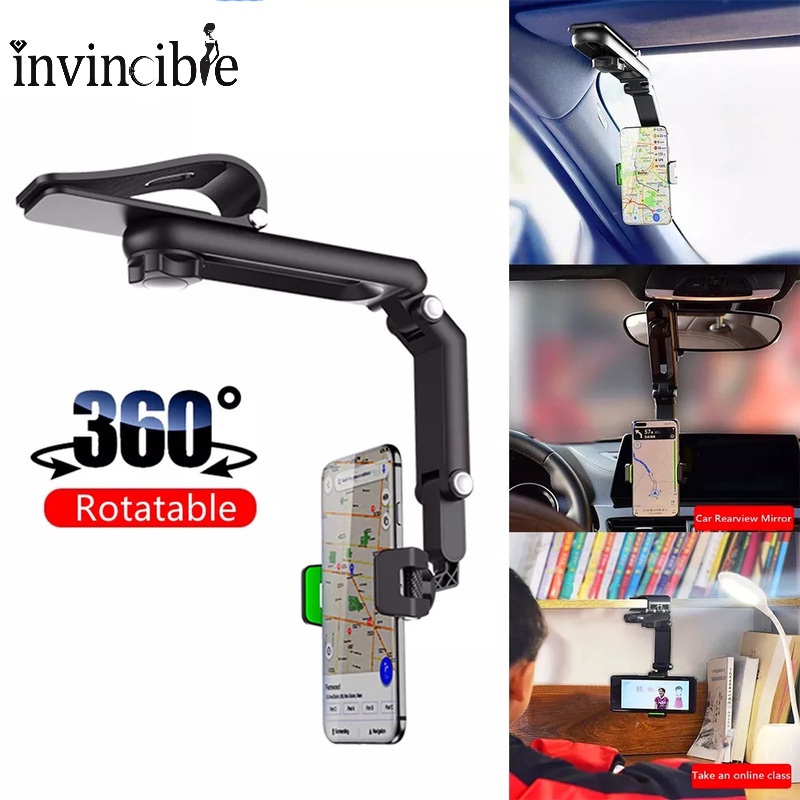 Giá Đỡ ĐiệN ThoạI GắN Xe Hơi 1080° Giá Đỡ Máy Quay Video Có Thể Xoay Được