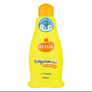 Sữa tắm gội Wesser 2in1 cho bé