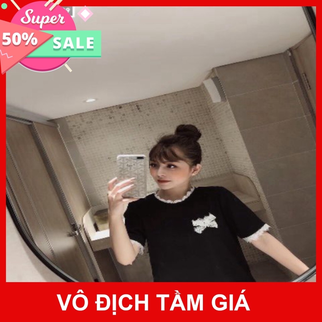 <HOT> sp Set Đồ Bộ Mặc Nhà Phối Ren - Vải Lụa Tuyết Cao Cấp - Vải Dày Dặn - 8 Màu - Form Quần Ống Rộng Sang Chảnh | BigBuy360 - bigbuy360.vn