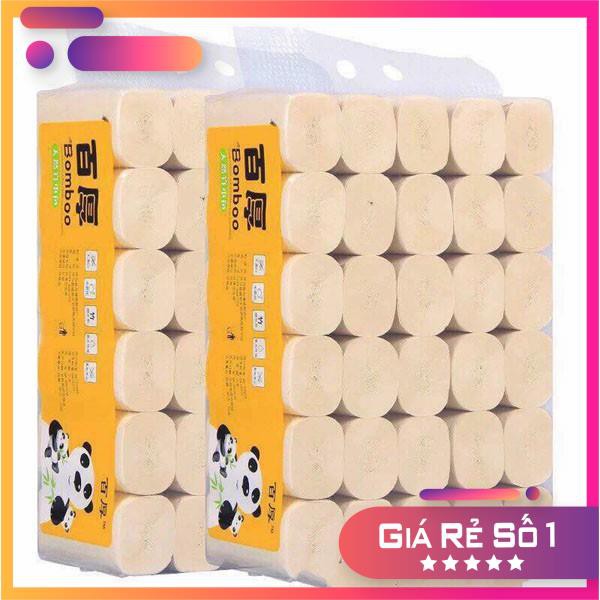 [ SIÊU KHUYẾN MẠI ] Bịch 30 cuộn giấy ăn gấu trúc siêu dai không chất tẩy trắng.
