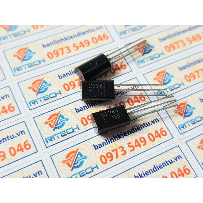 [Combo 20 con] 2SC2383, C2383 Transistor NPN 1A/160V TO-92