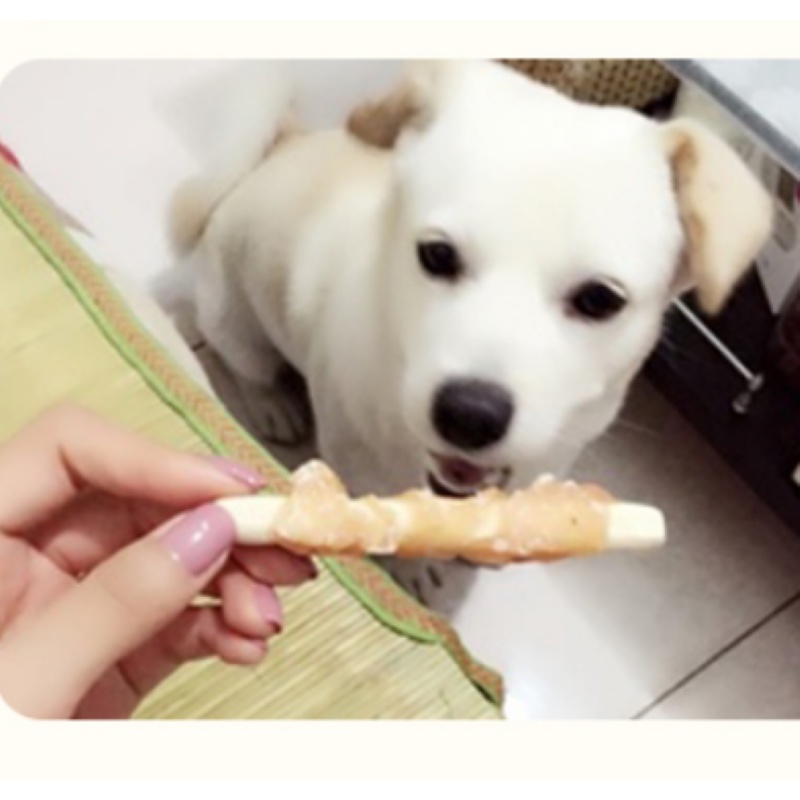 XƯƠNG GẶM CHO CHÓ VỊ SỮA BỌC THỊT GÀ GÓI 400 GRAM  -  LOVE PETS SHOP