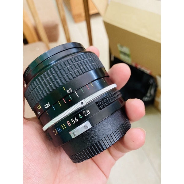 Lens góc rộng Nikon K 24mm f2.8 ngàm non AI nikon F dùng cho nikon F2 Nikomat