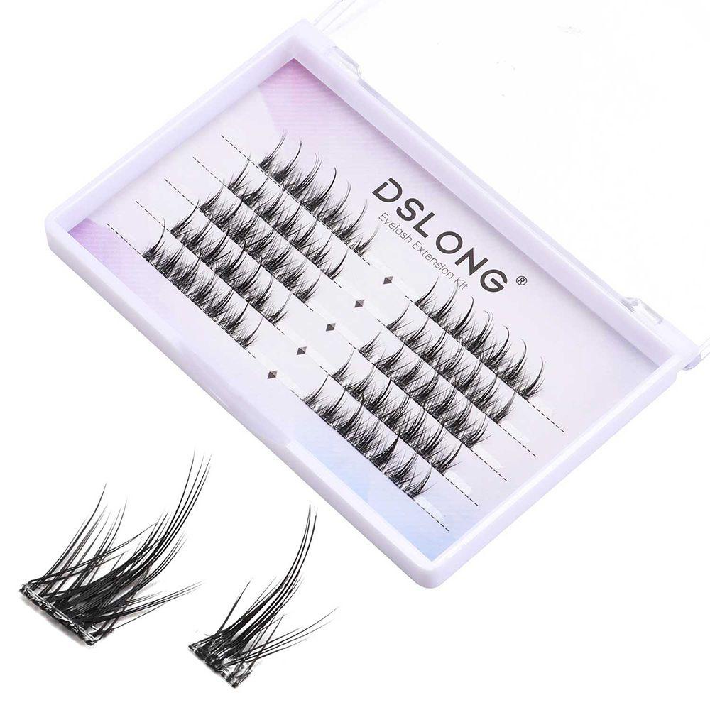 Set 50 / 70 / 90 Cụm Lông Mi Giả Mềm 3D Tự Dính Nhanh Chóng