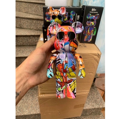 Loa Bluetooth Gấu BearBrick Hot Trend - Âm Đỉnh, Màu Sắc Sang Chảnh - Bảo Hành 6 Tháng