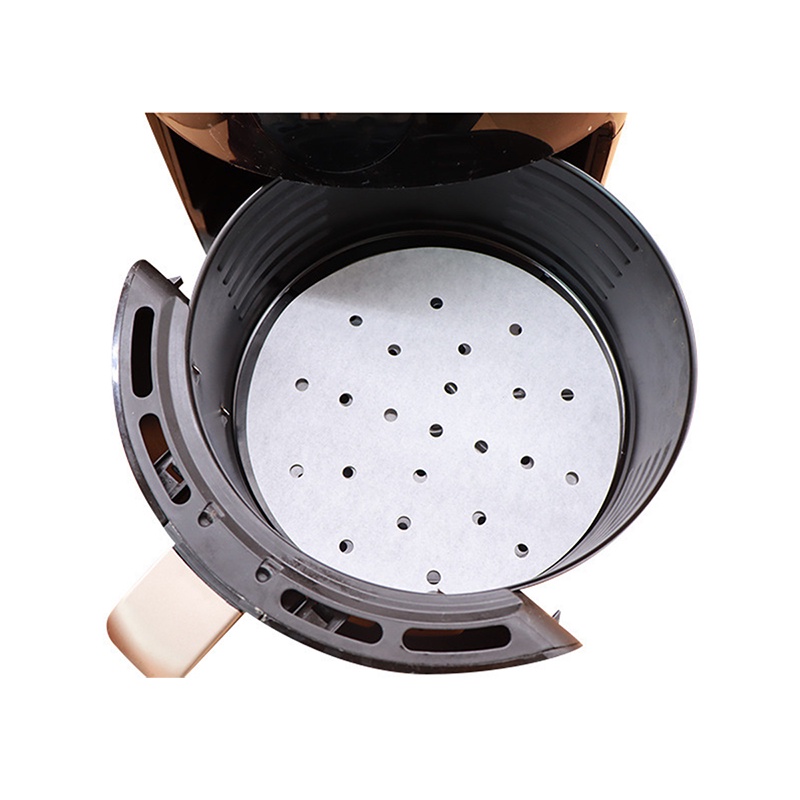 [Voucher &amp; Dịch vụ] Giấy Nến Tròn Đục Lỗ  loại 100 tờ và 400 tờ Cho Nồi Chiên Không Dầu Giấy Nến Nướng Hấp Bánh nhiều si