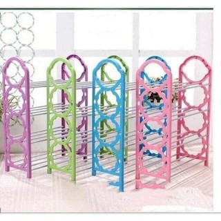Nhim Xjnh. Kệ giầy nhựa 4 tầng