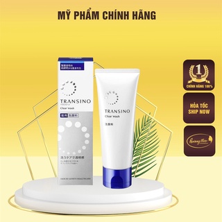 Sữa rửa mặt transino trắng da mờ thâm nám nhật bản 100g