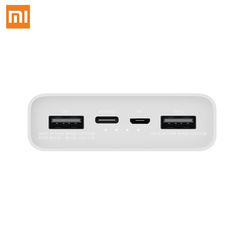 Pin sạc dự phòng Xiaomi 20000mAh Gen3 Sạc nhanh 2 chiều 18W