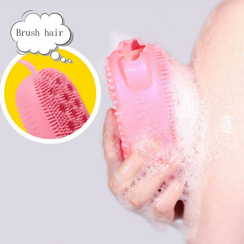 Bàn chải Silicone chà cơ thể nhẹ nhàng