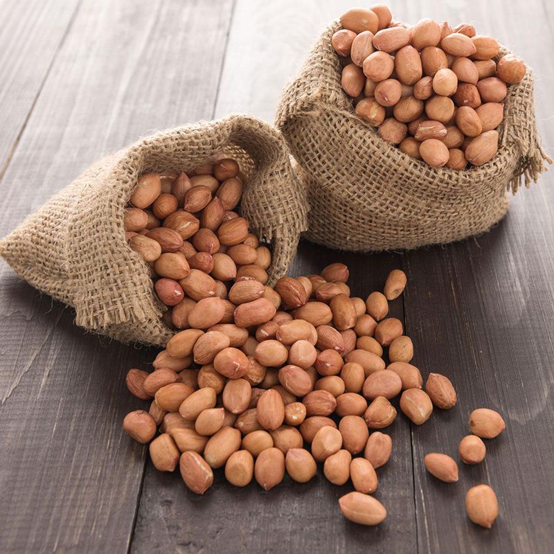 1kg đậu phộng sống bóc vỏ