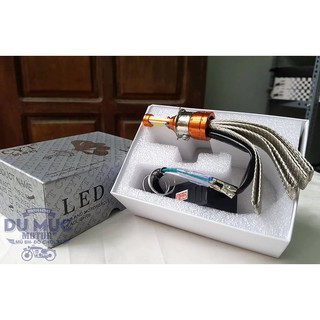 Đèn LED đuôi công tản nhiệt hàng đẹp fullbox- 2 tim- gắn các loại xe